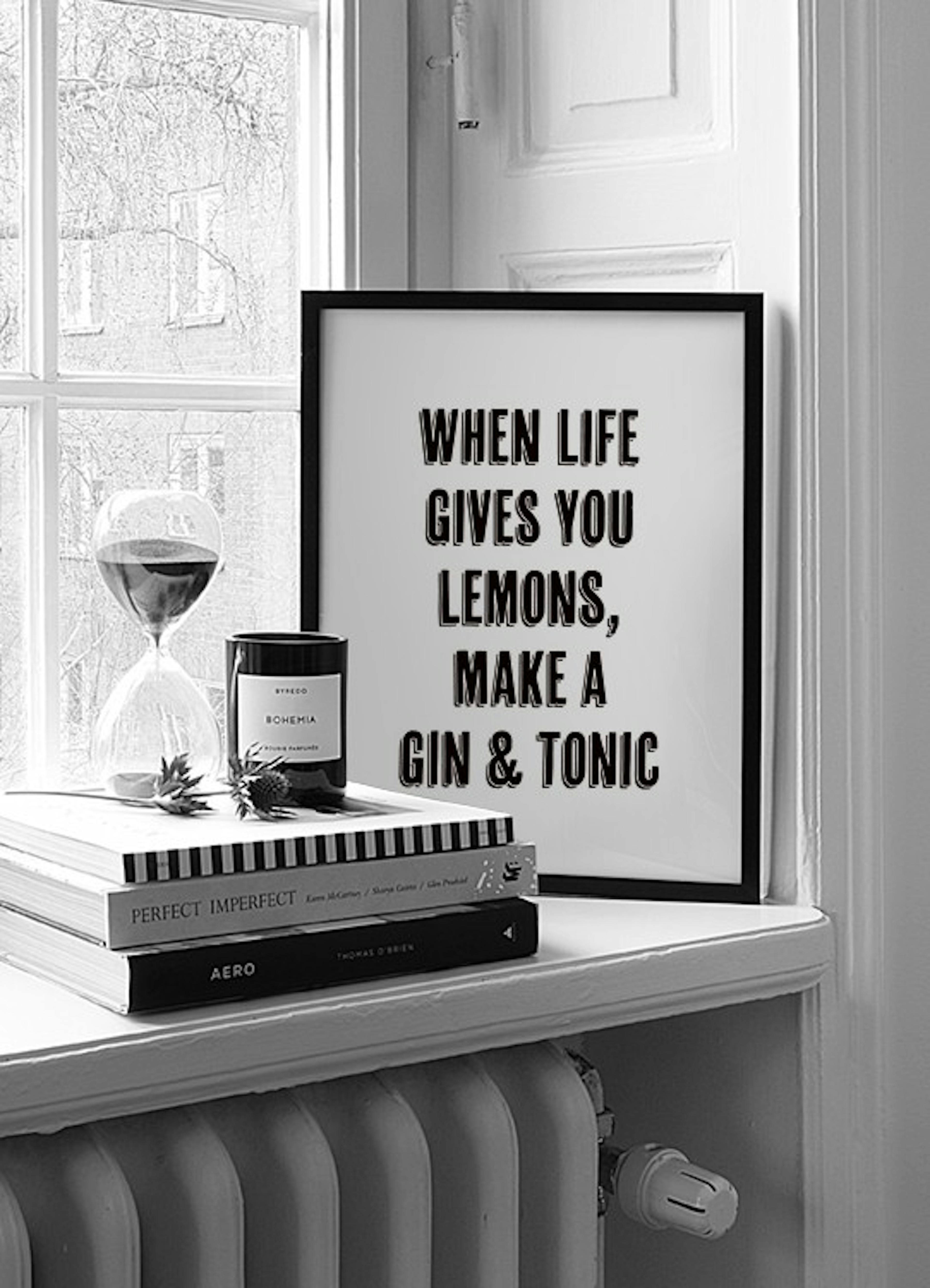 Gin and Tonic Print