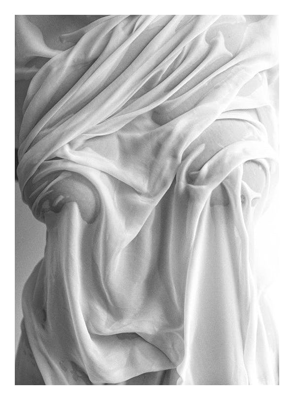 Prints - Wet Shirt Print (50x70 cm) - Black & white prints