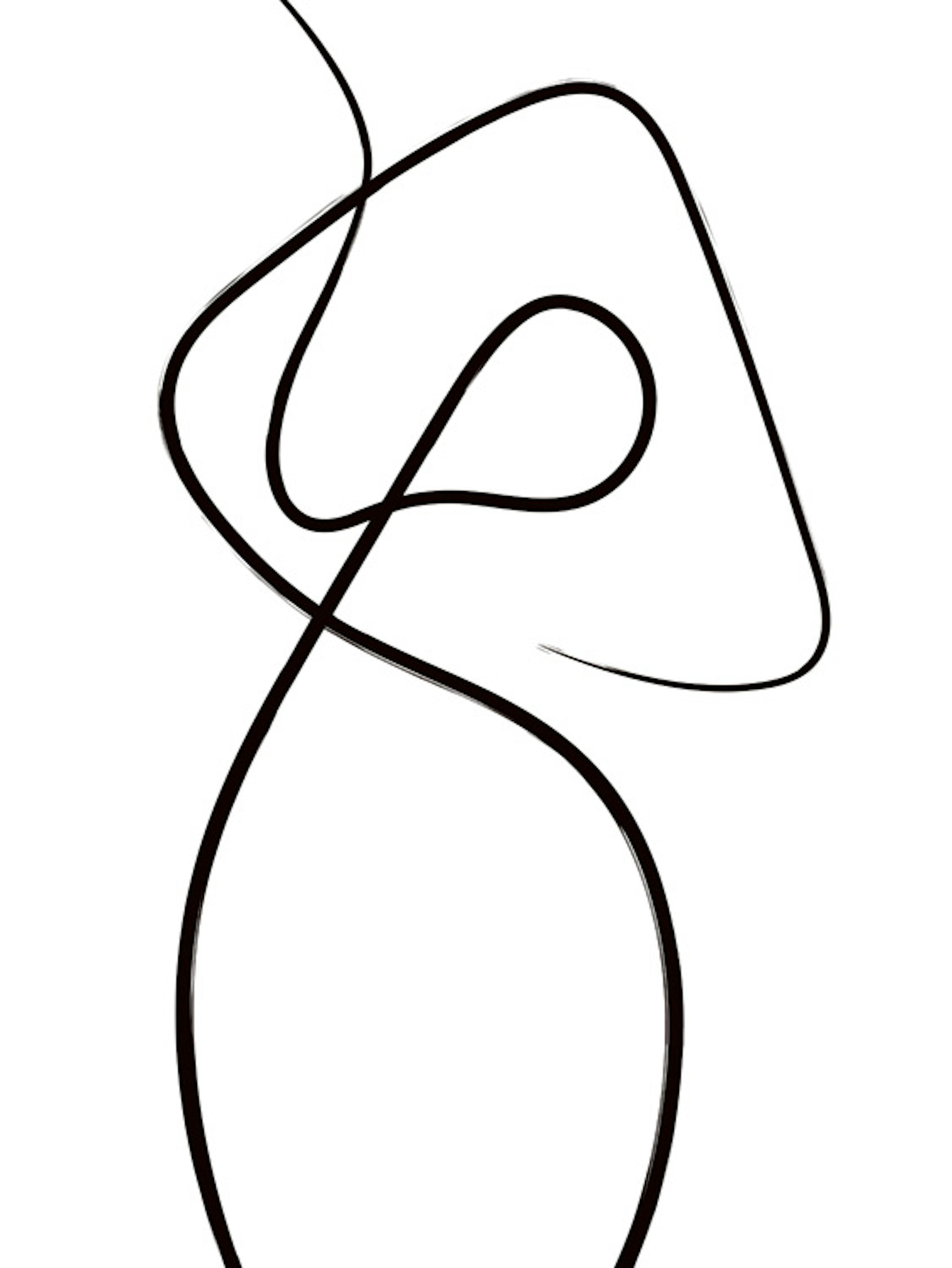 Line Impression No1 Poster 0