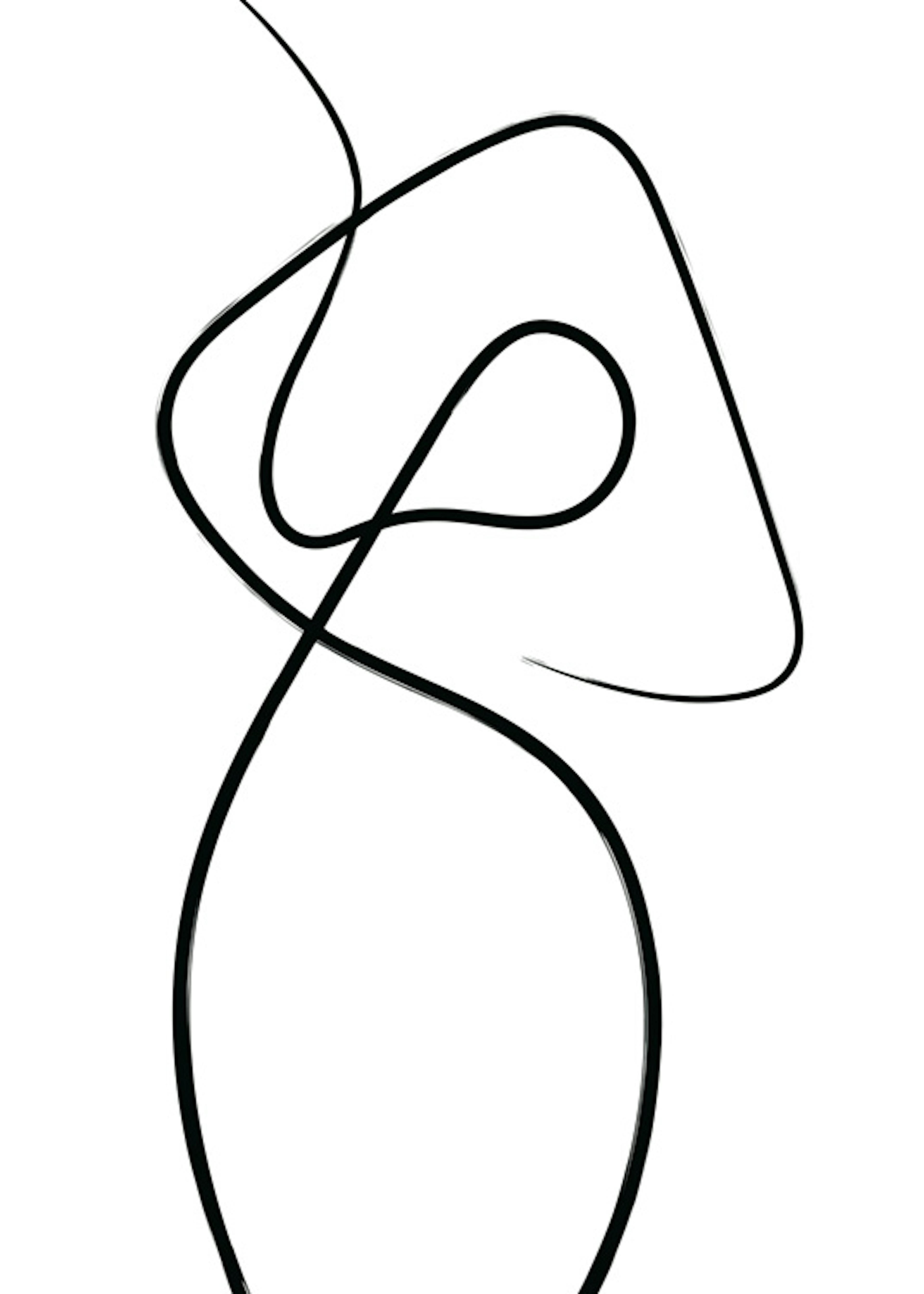 Line Impression No1 Plakat 0