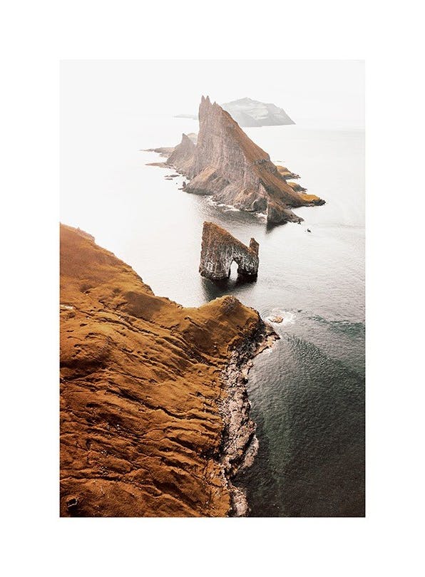 Faroe Island Poster (50x70 cm)- Quadri e poster di natura
