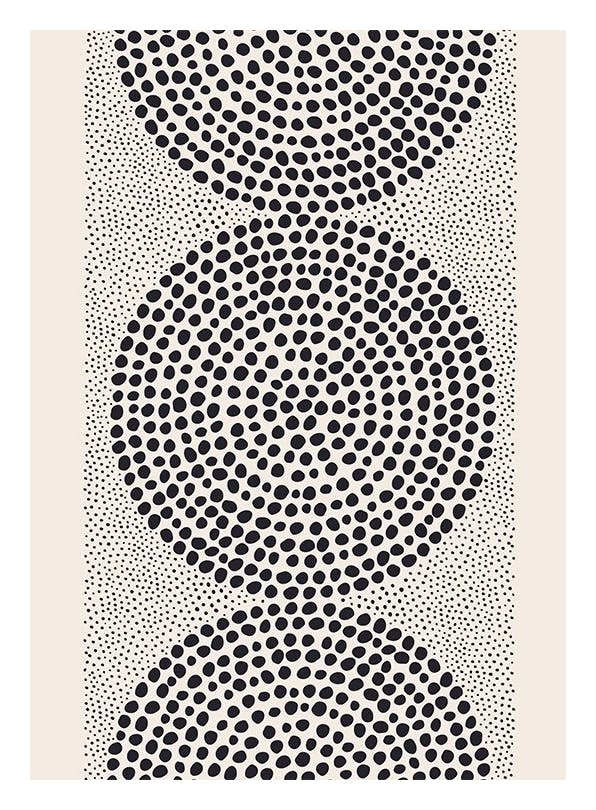 Dotted Pattern Plakat (30x40 cm) - Kunstplakater