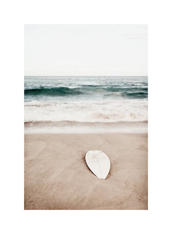 Surfing at Bondi Beach Plakat (30x40 cm)