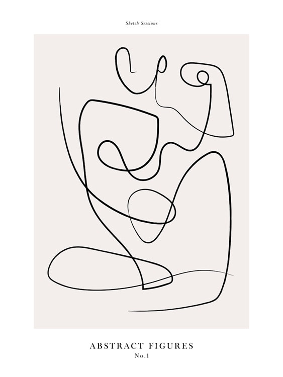 Abstract Figures No1 Juliste 0