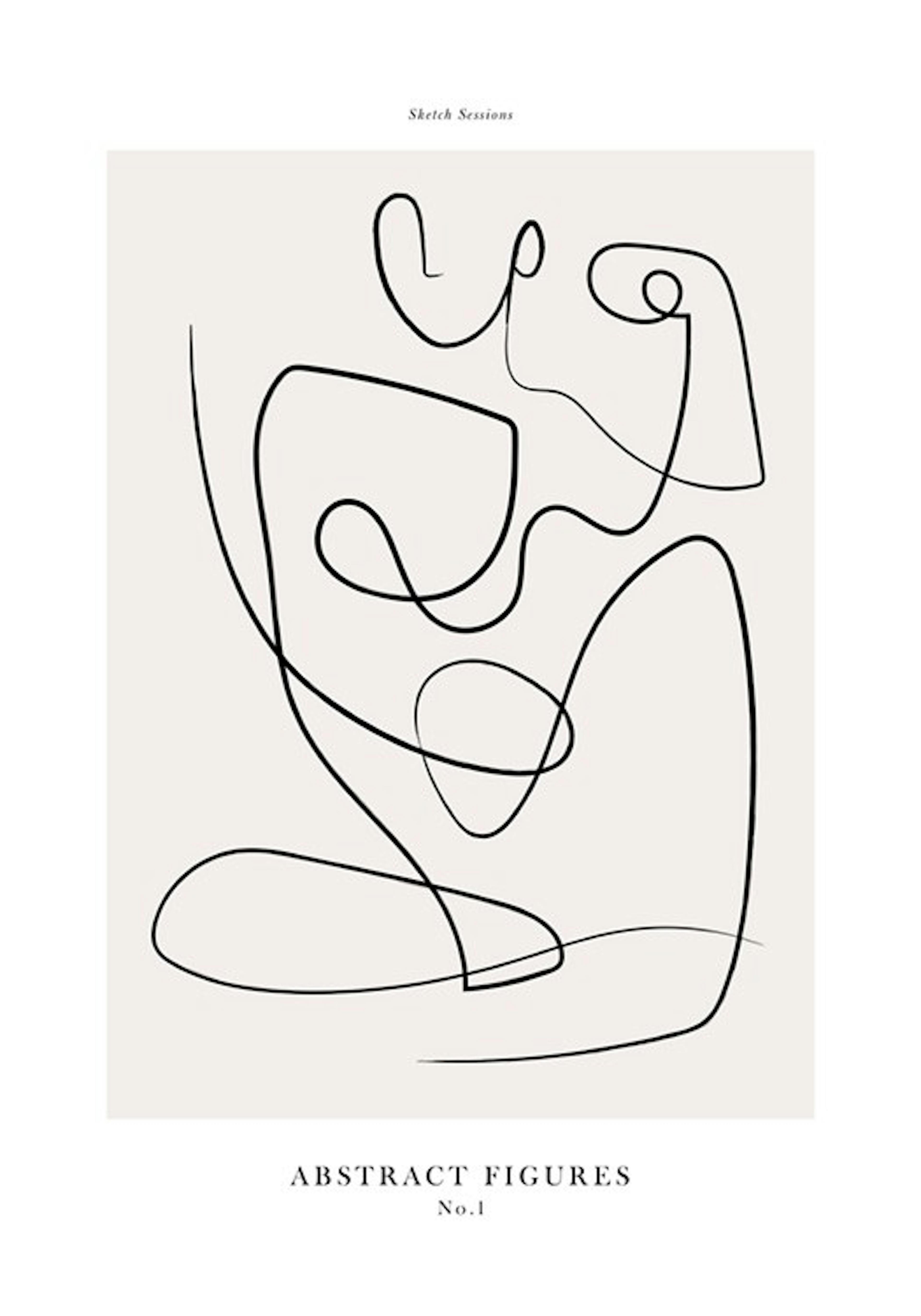 Abstract Figures No1 Juliste 0