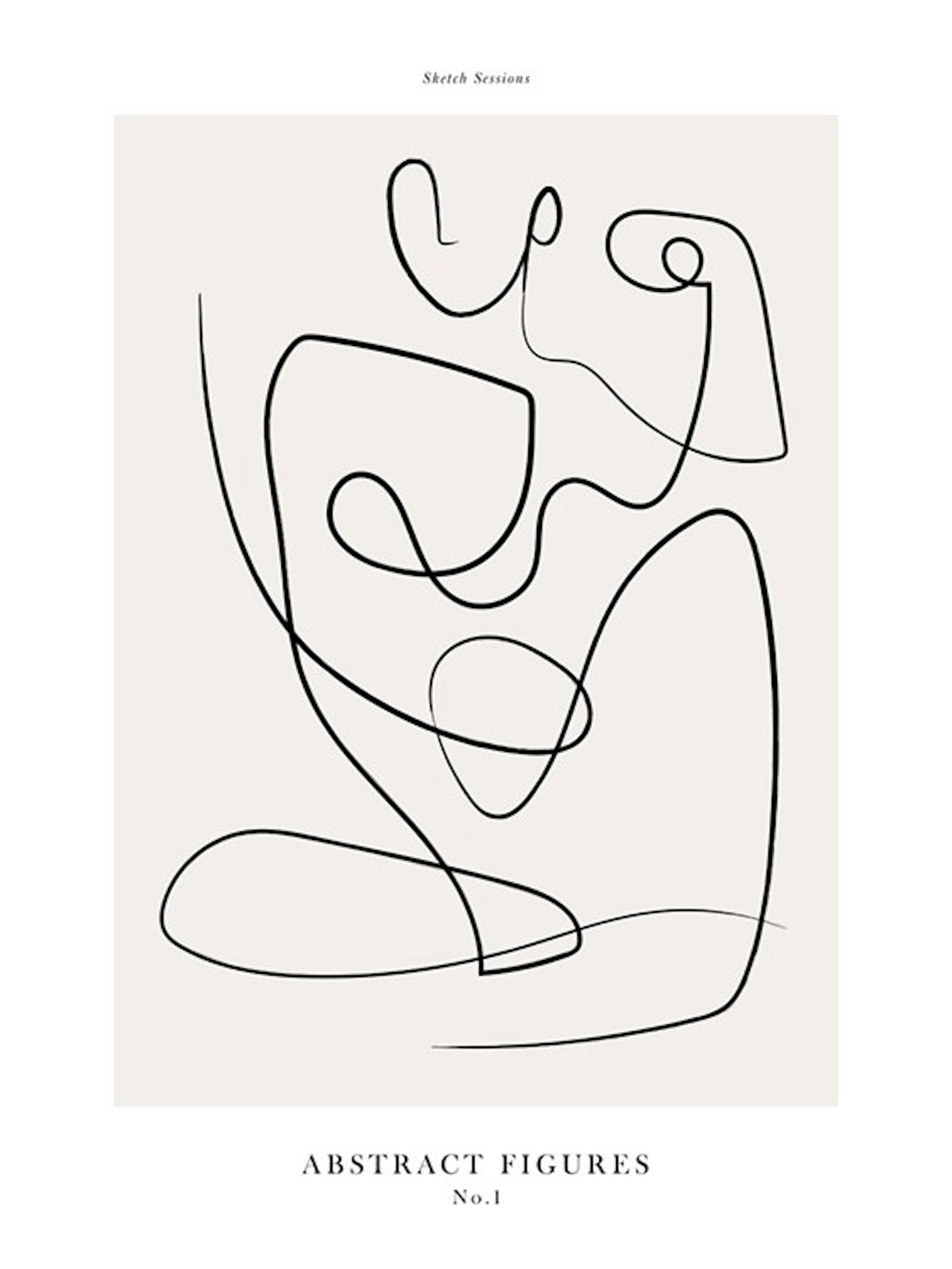 Abstract Figures No1 포스터 0