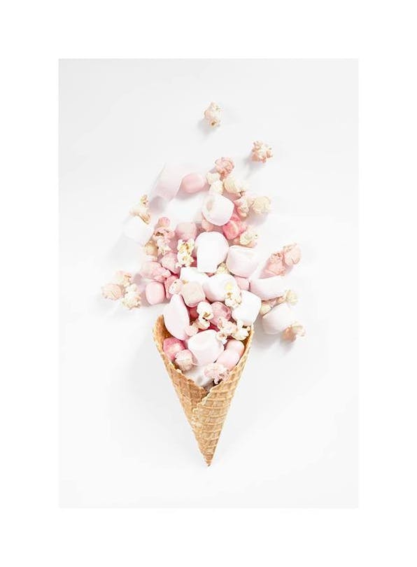 Candy Cone Poster (30x40 cm) -  Bilder für die Küche