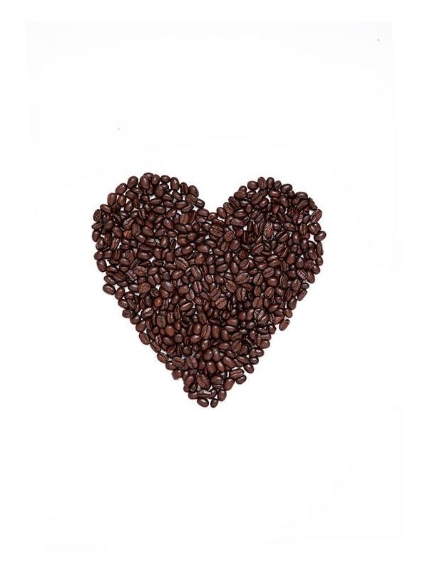 Prints - Coffee Heart Print (30x40 cm) - Kitchen wall art