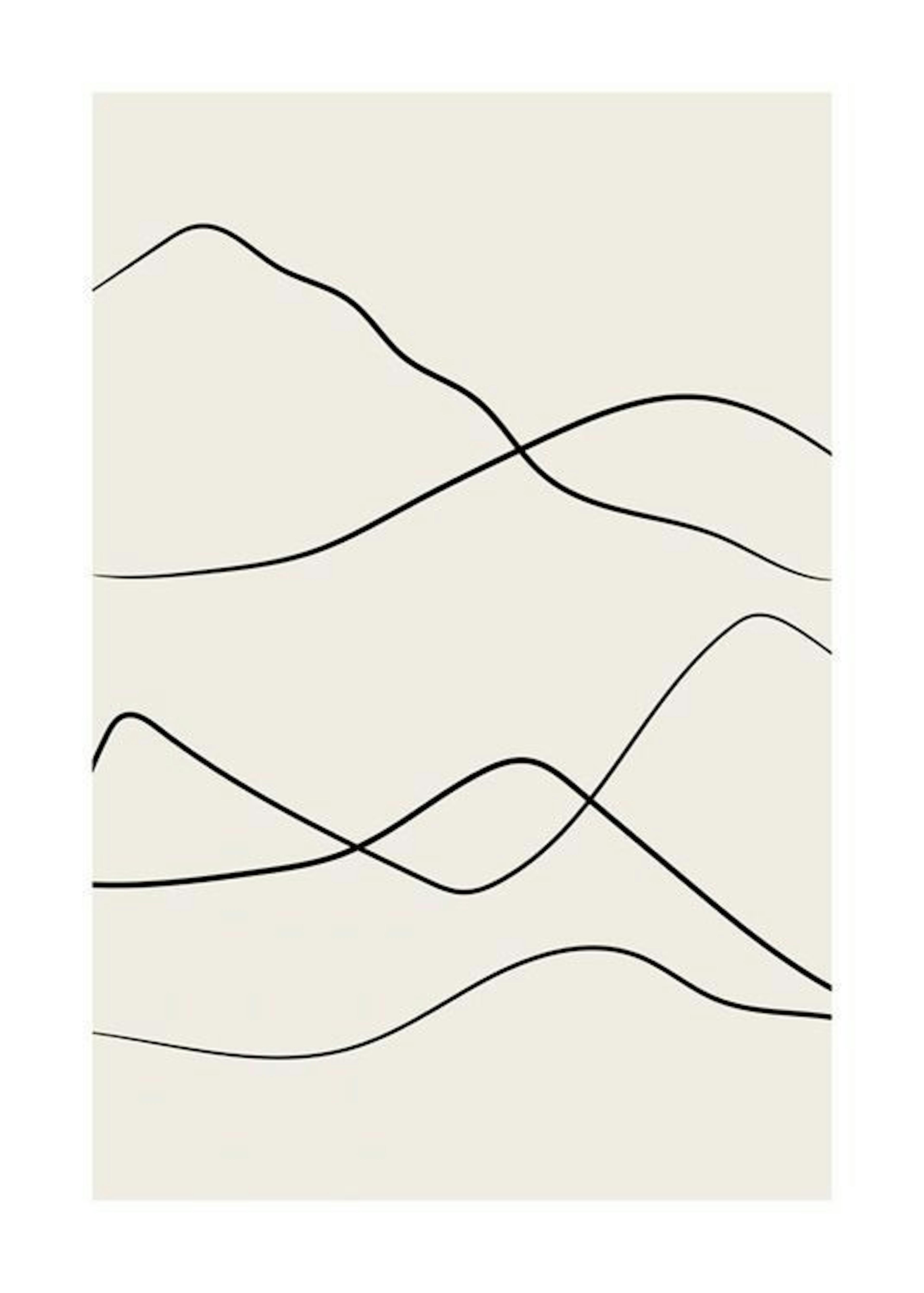 Desert Lines No2 Print 0