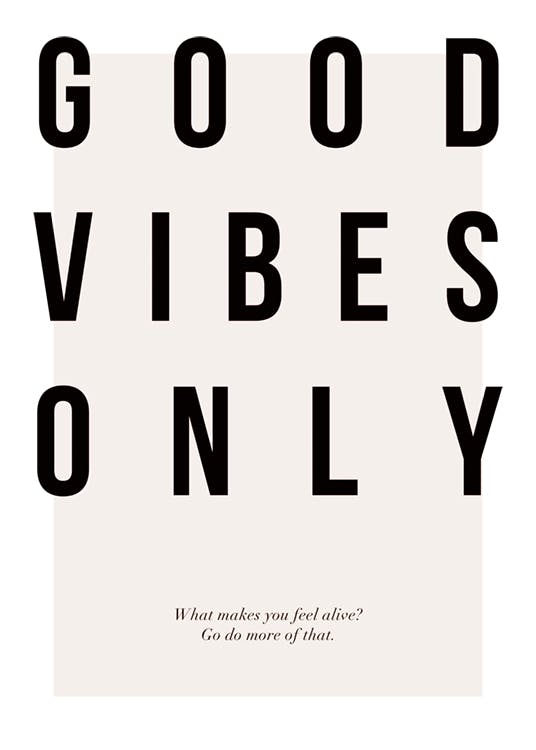 Good Vibes Only 포스터 0