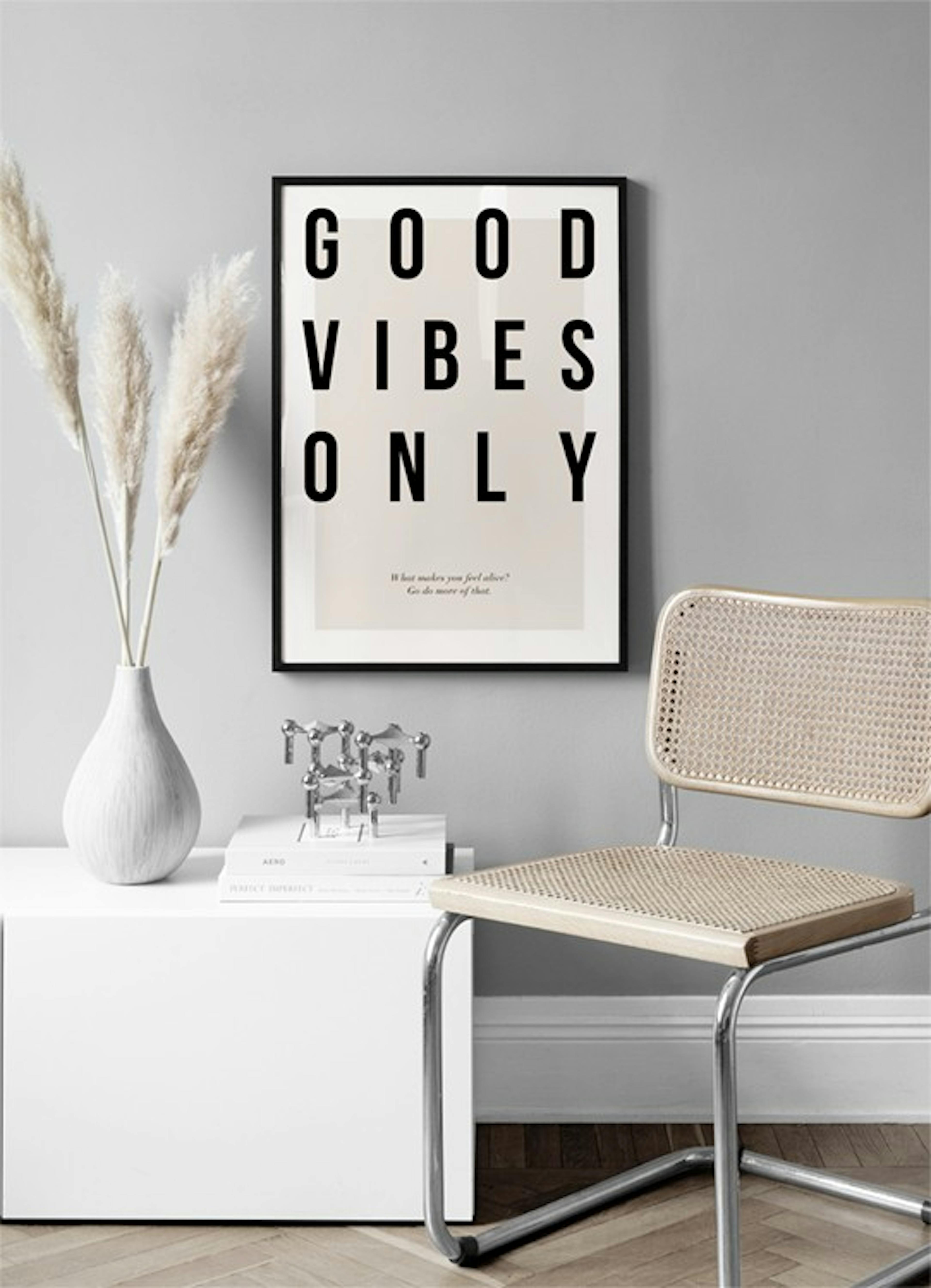 Good Vibes Only Plakat