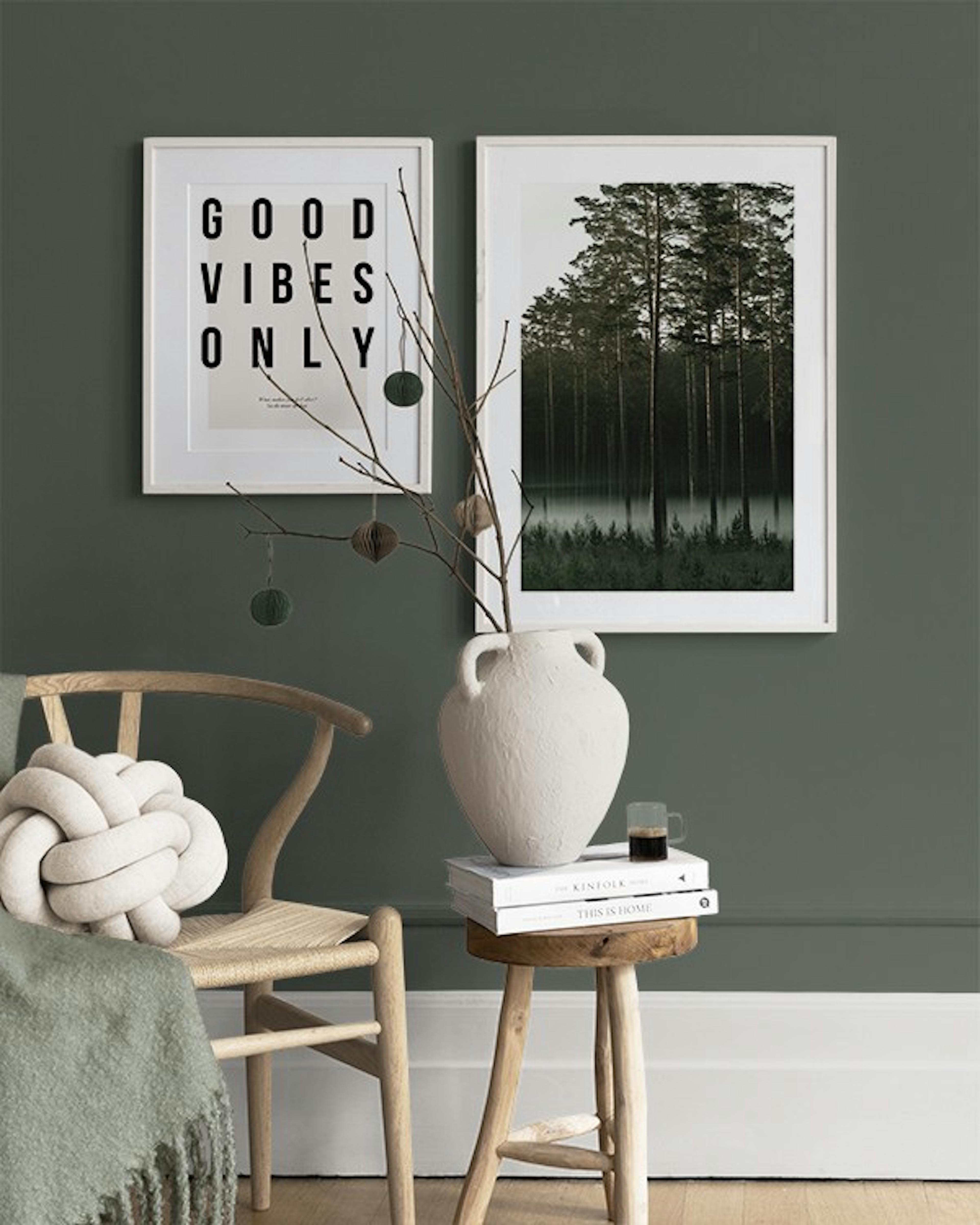 Good Vibes Only Affiche