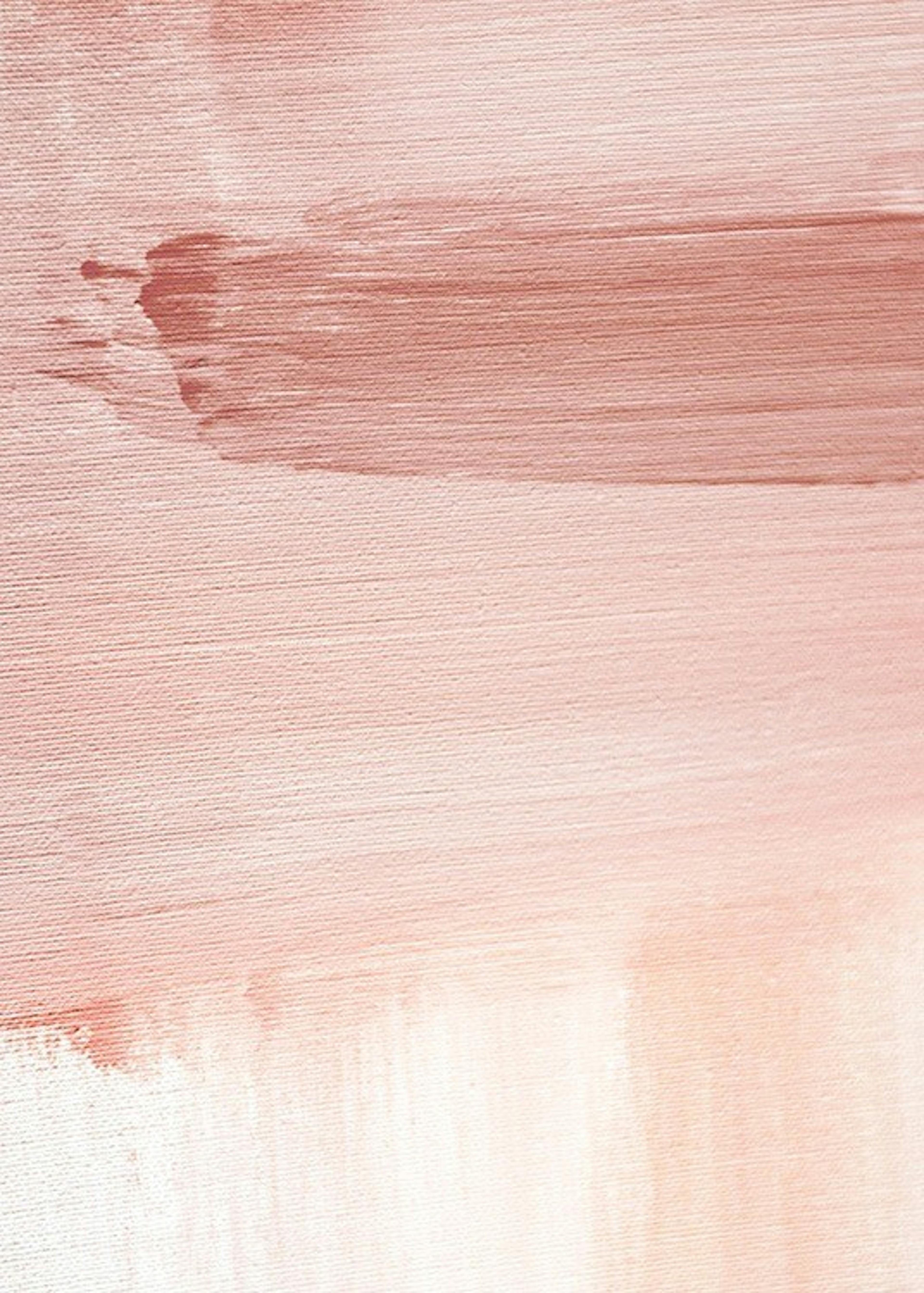 Abstract Painting Pink No1 Print 0