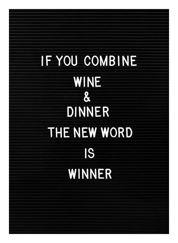 Winner Plakat (30x40 cm)- Plakaty z napisami