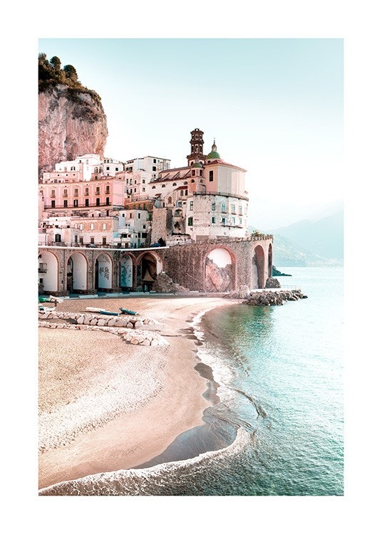 Amalfi Cityscape Poster 0