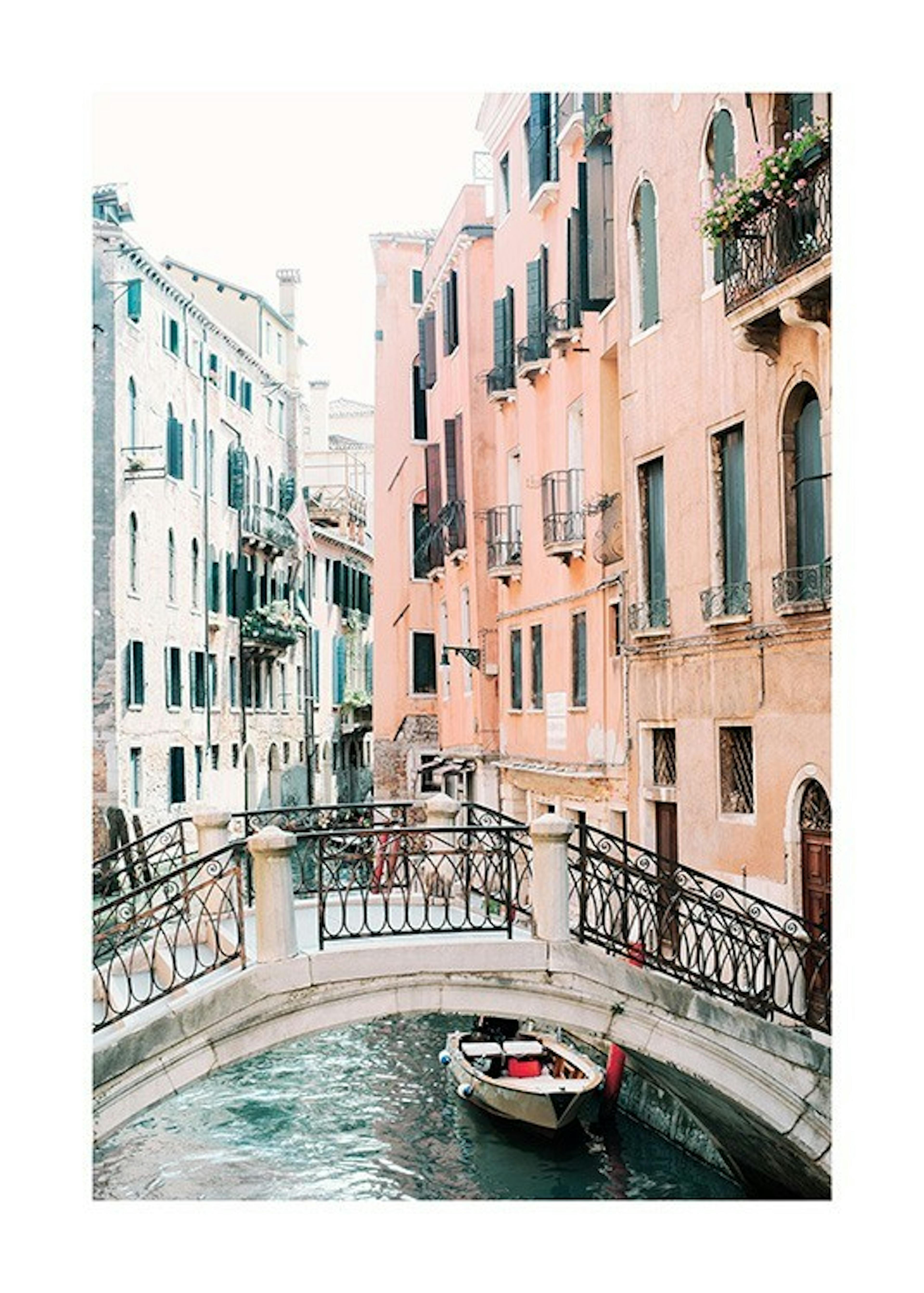 Canal in Venice Affiche