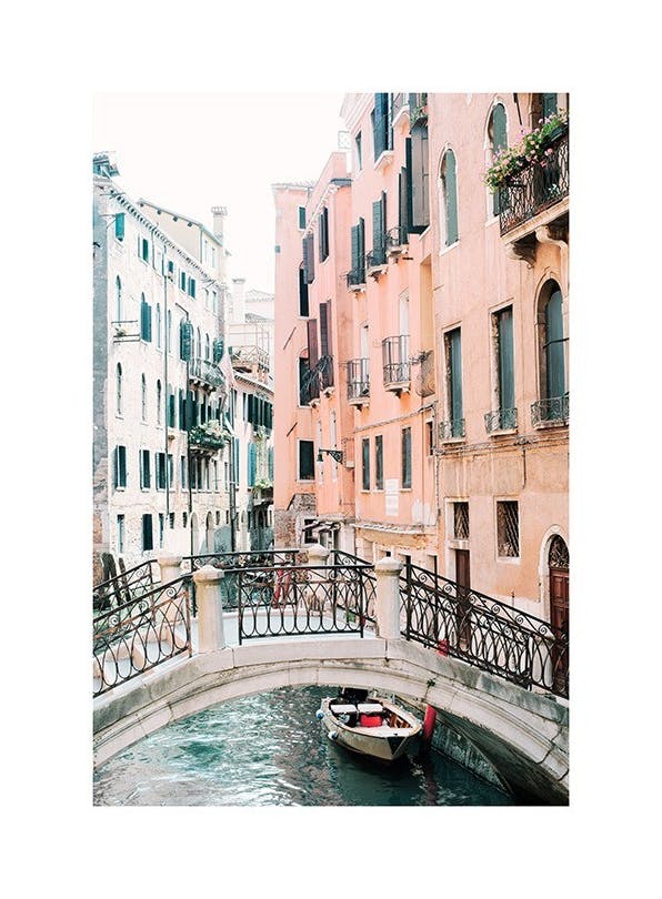 Canal in Venice Poster (50x70 cm)