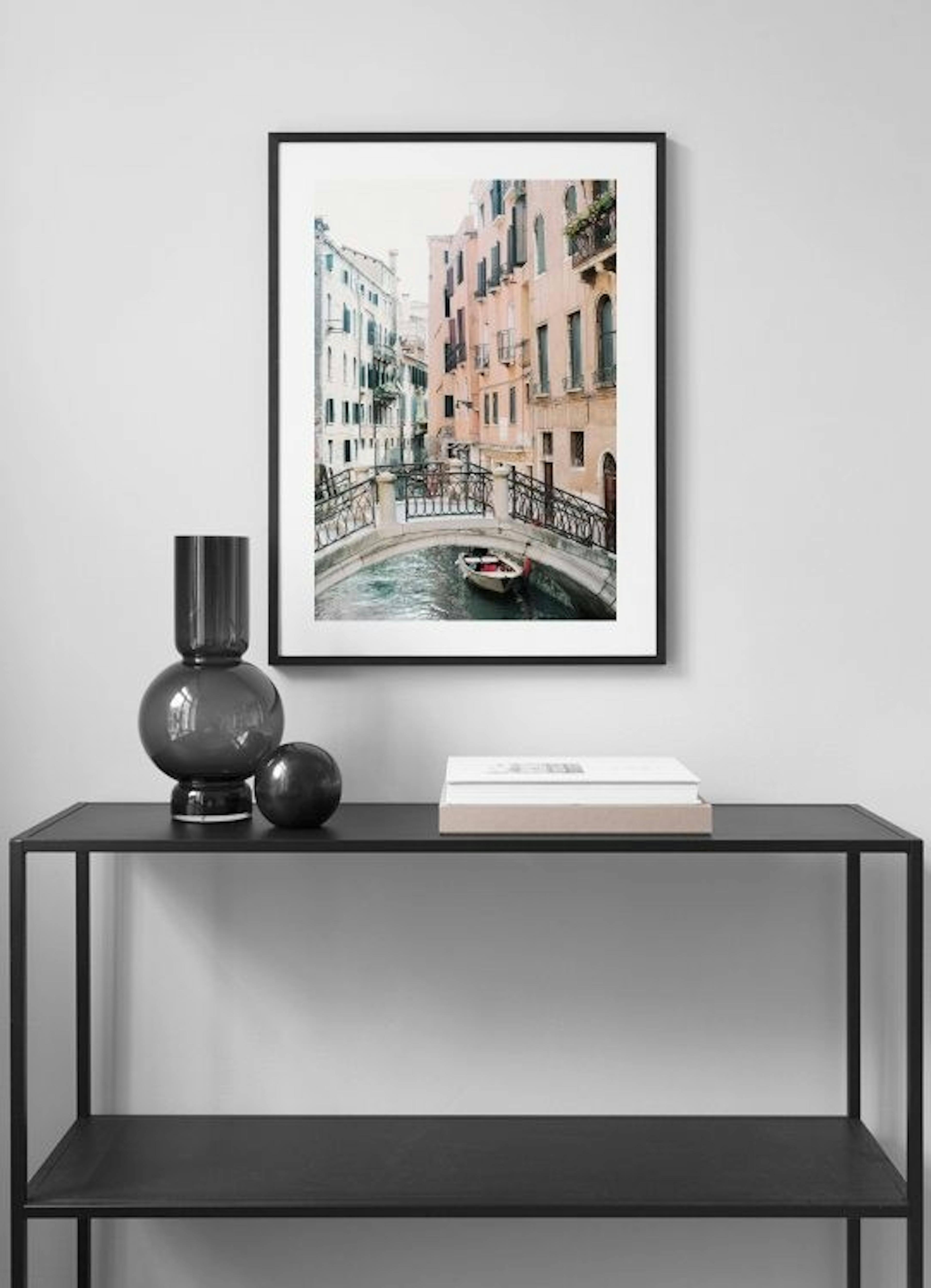 Canal in Venice Affiche