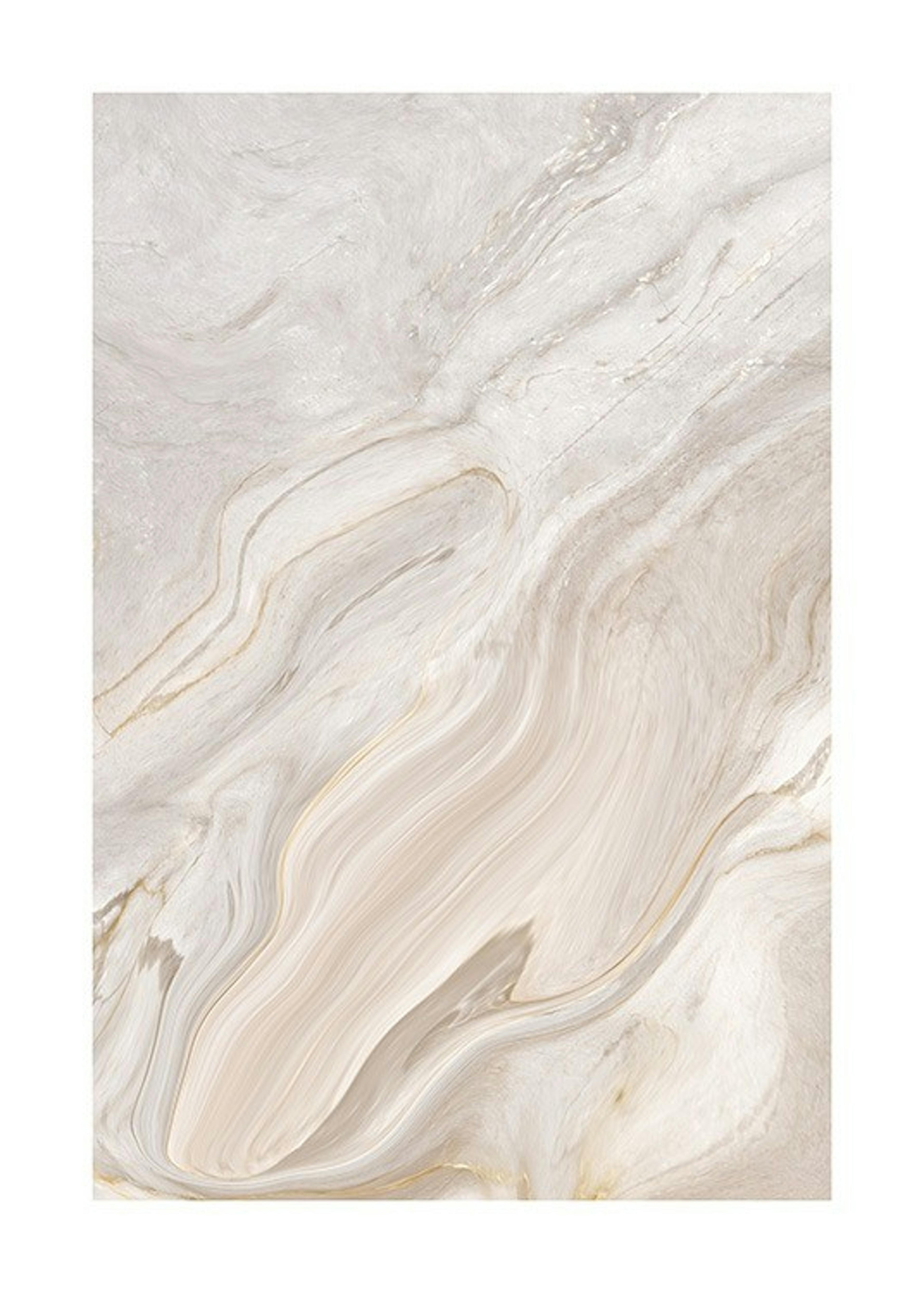 Abstract Marble Poster 0