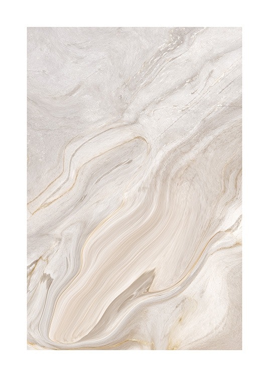 Abstract Marble Poster 0