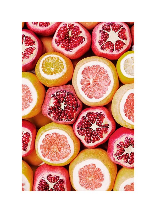 Prints - Exotic Fruits Print (50x70 cm) - Kitchen wall art