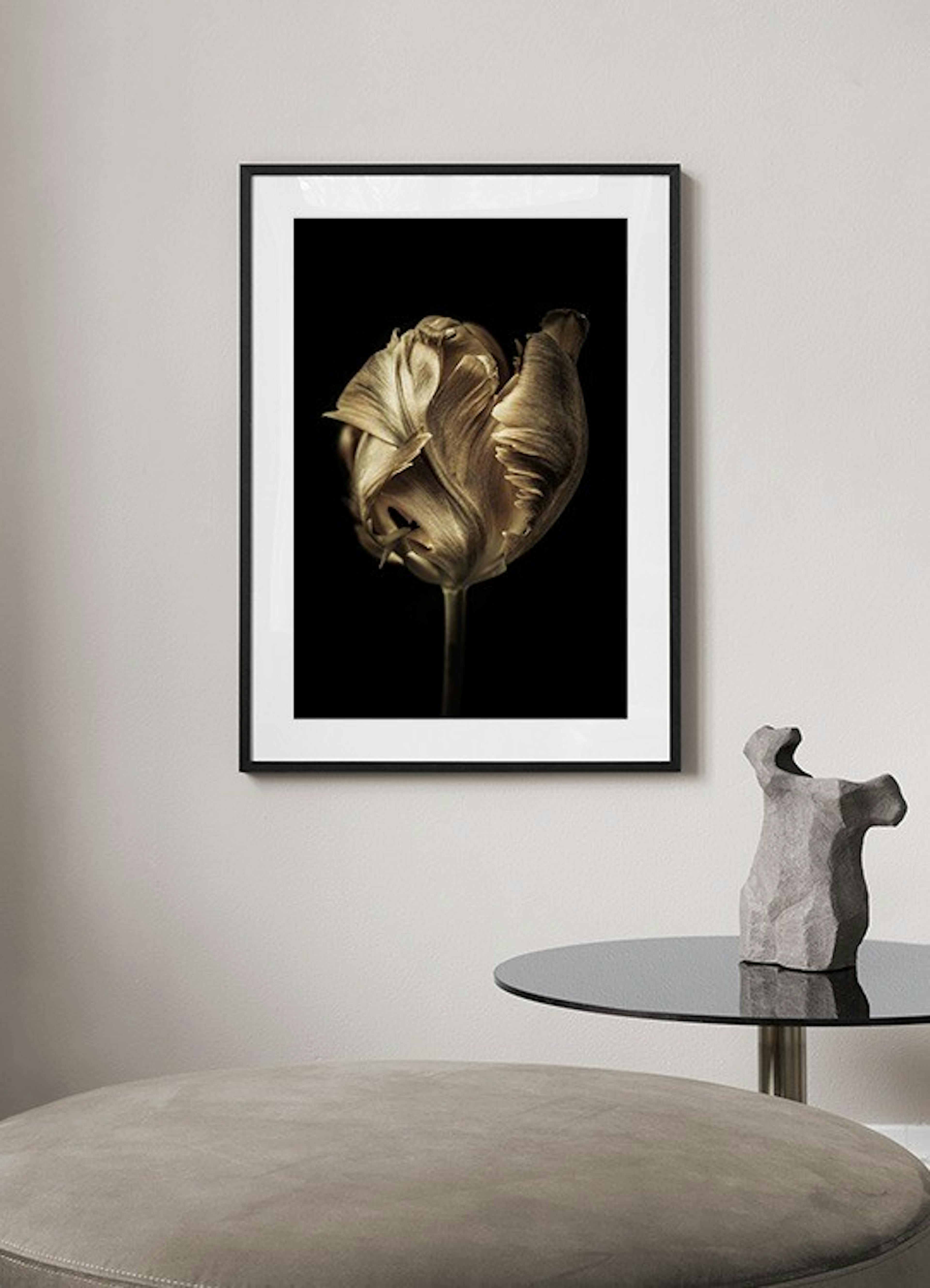 Golden Tulip Print