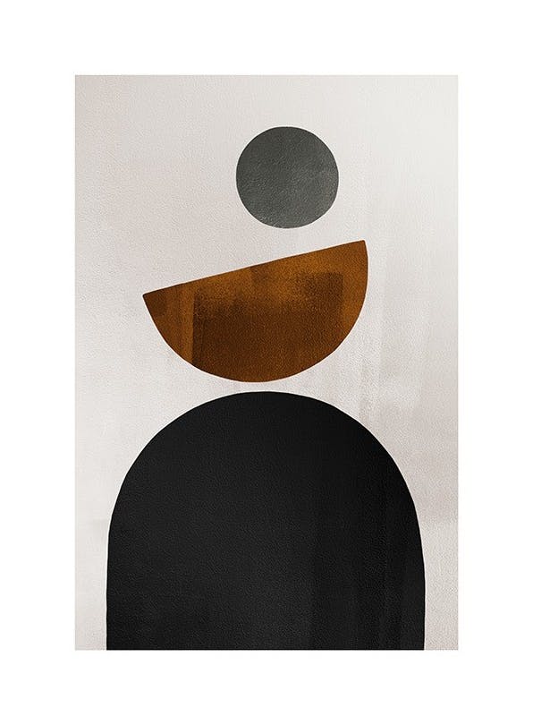 Prints - Weimar Shapes No1 Print (21x30 cm) - Art prints