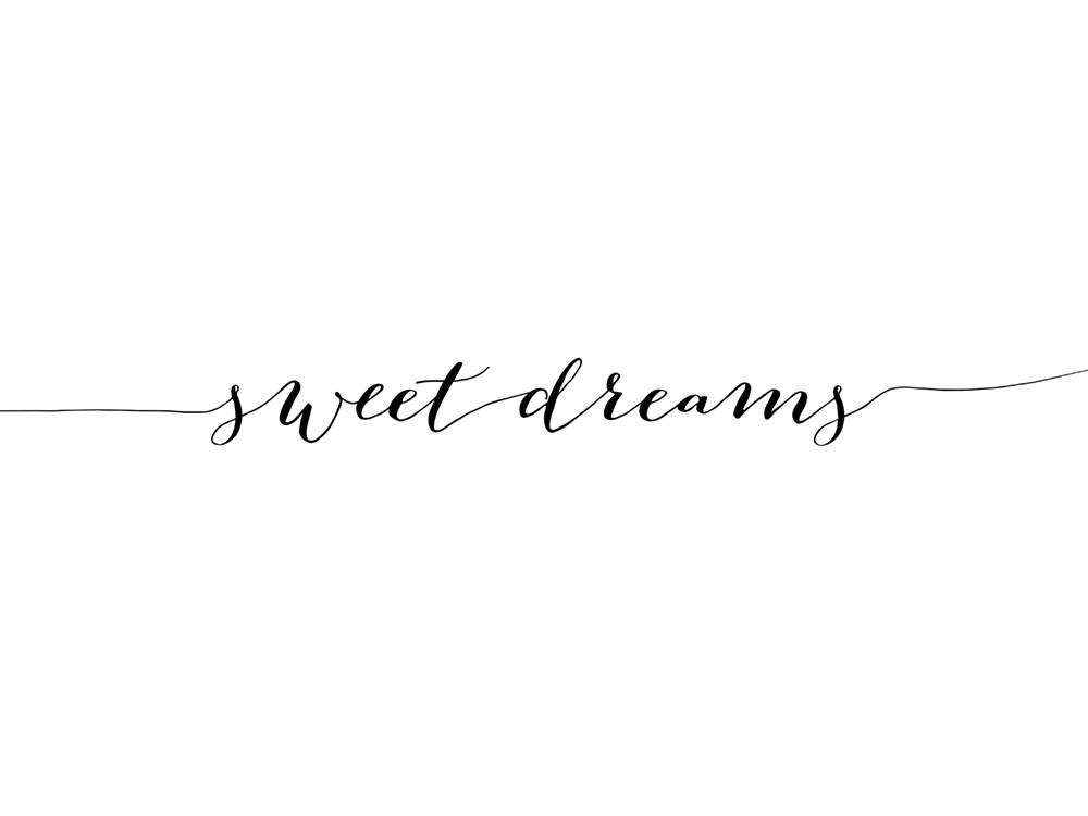Sweet Dreams Line Poster 0
