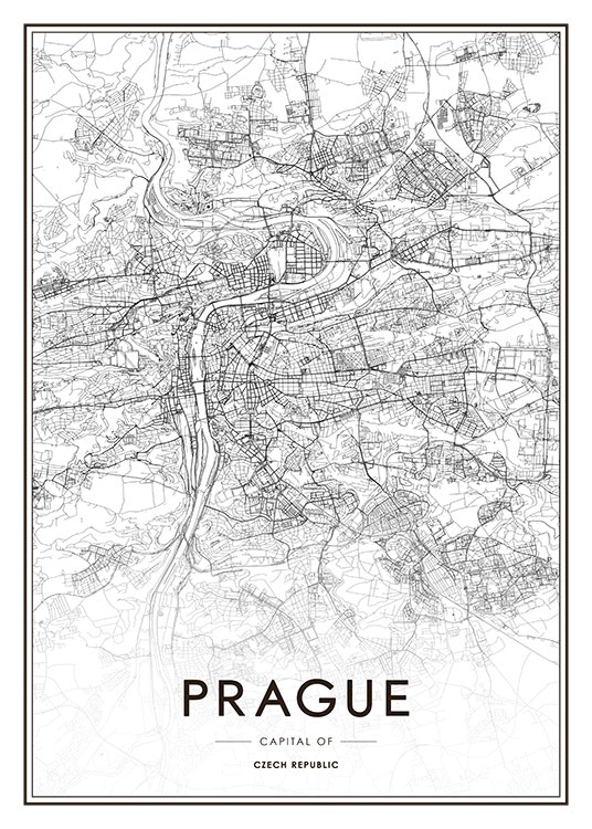 Prague Map Poster 0