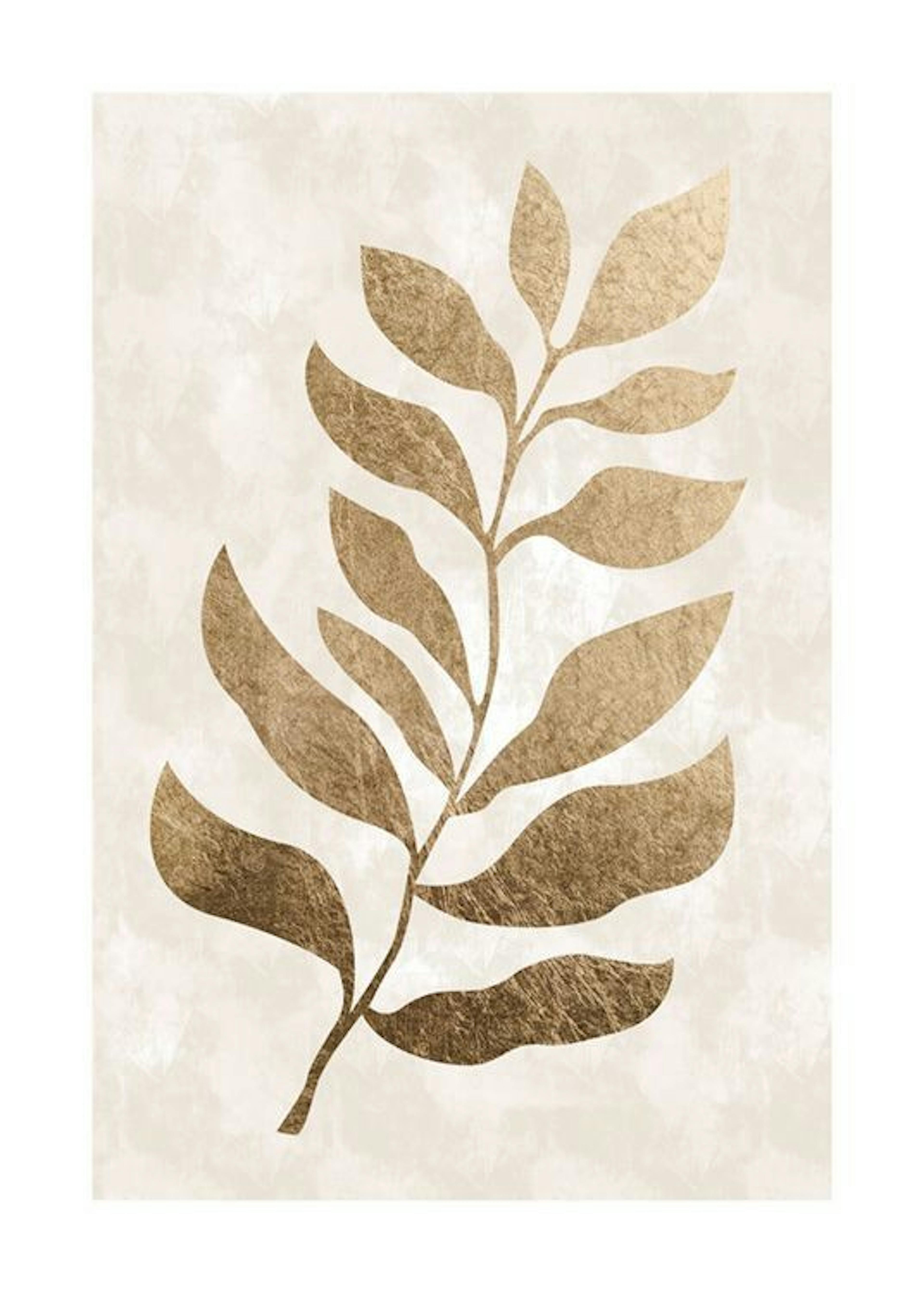 Golden Leaf Poster 0