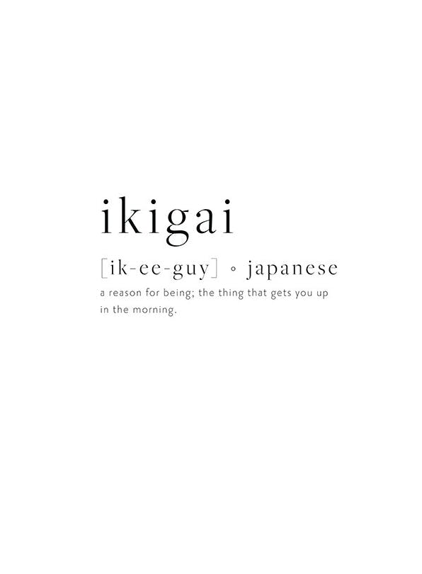 Ikigai Print (21x30 cm)