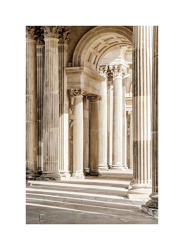 Historical Palace Plagát (50x70 cm)