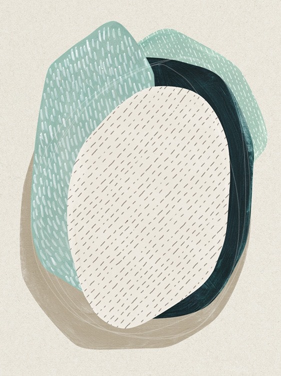Oval Composition No1 Poster 0