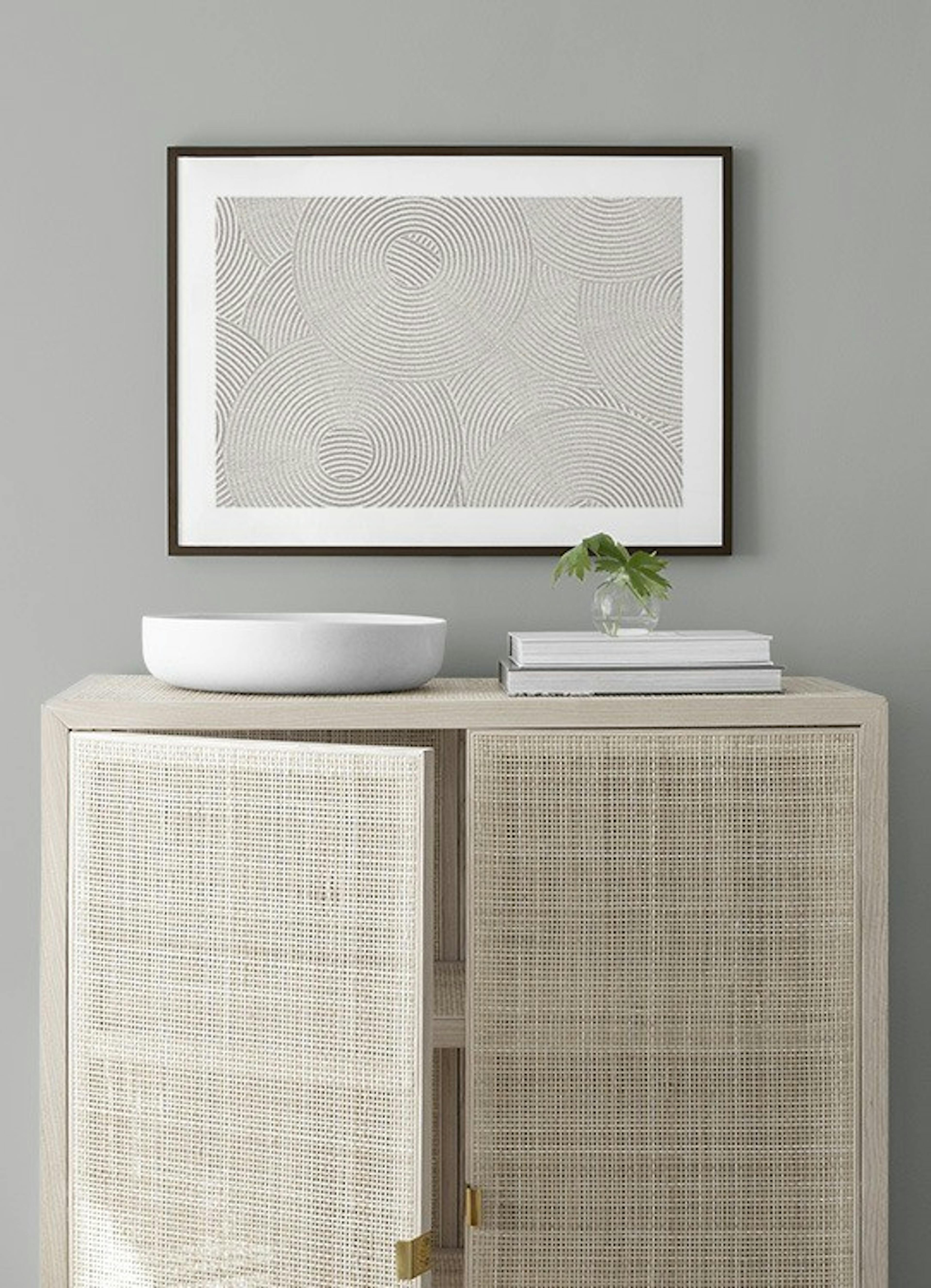 Zen Circles Poster