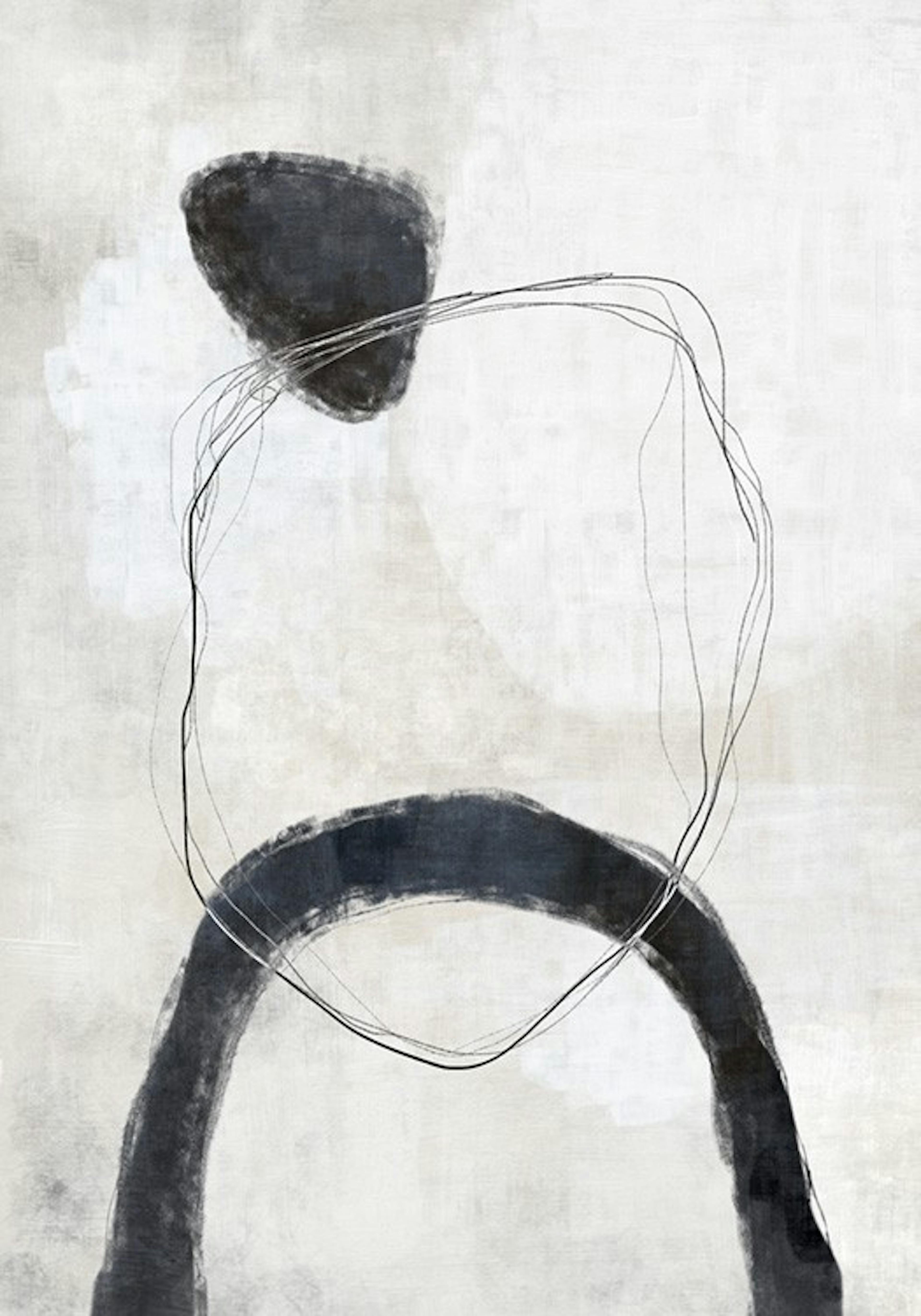 Painted Abstract No2 Poster 0