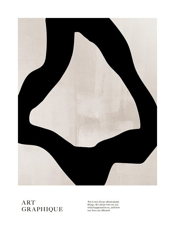 Art Graphique No2 Poster (30x40 cm)