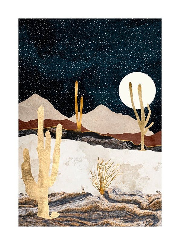 SpaceFrog Designs - Desert View (30x40 cm)