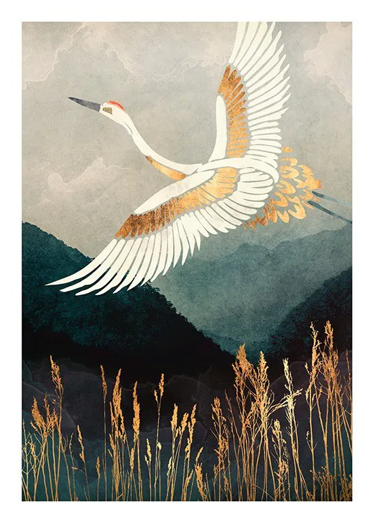SpaceFrog Designs - Elegant Flight Plakat 0