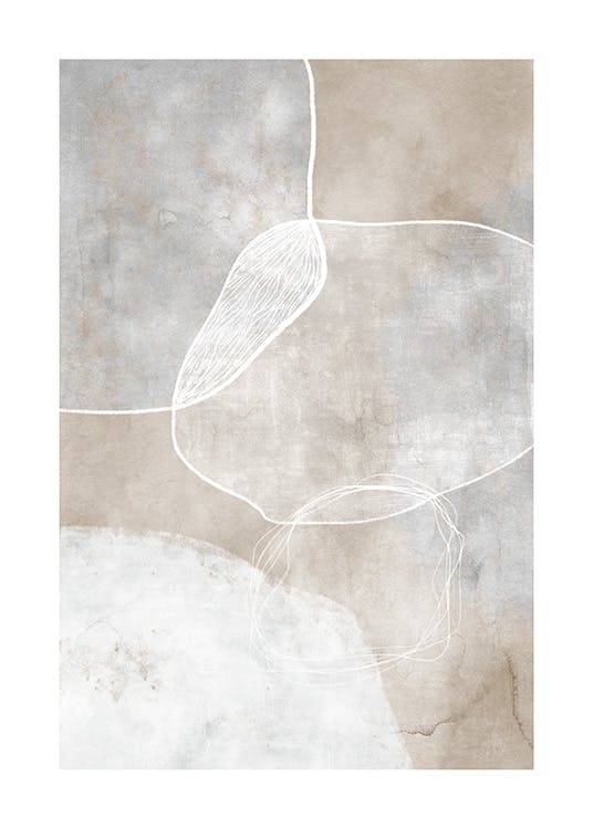 Serene Abstract Poster 0