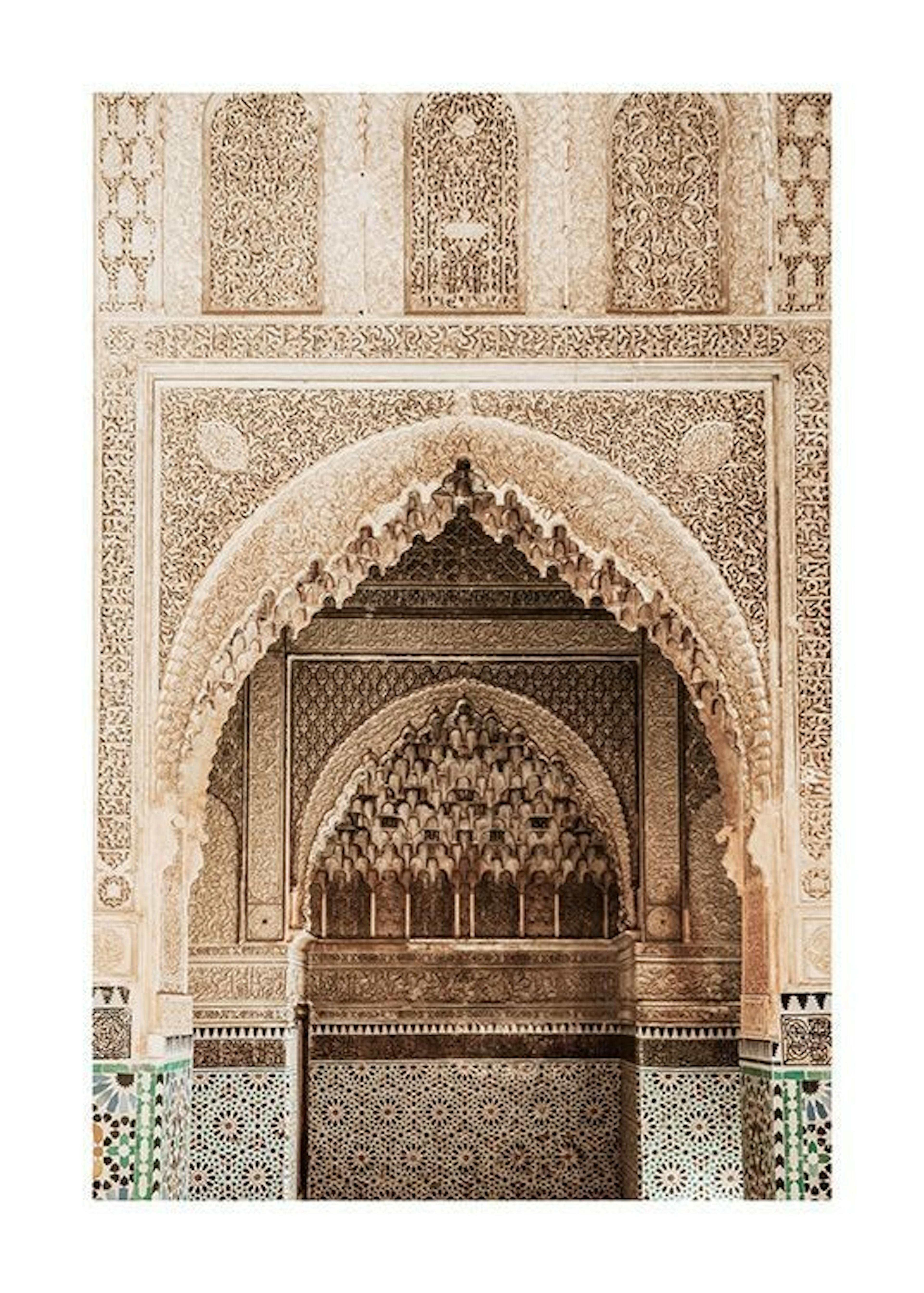 Temple of Marrakech No1 Print