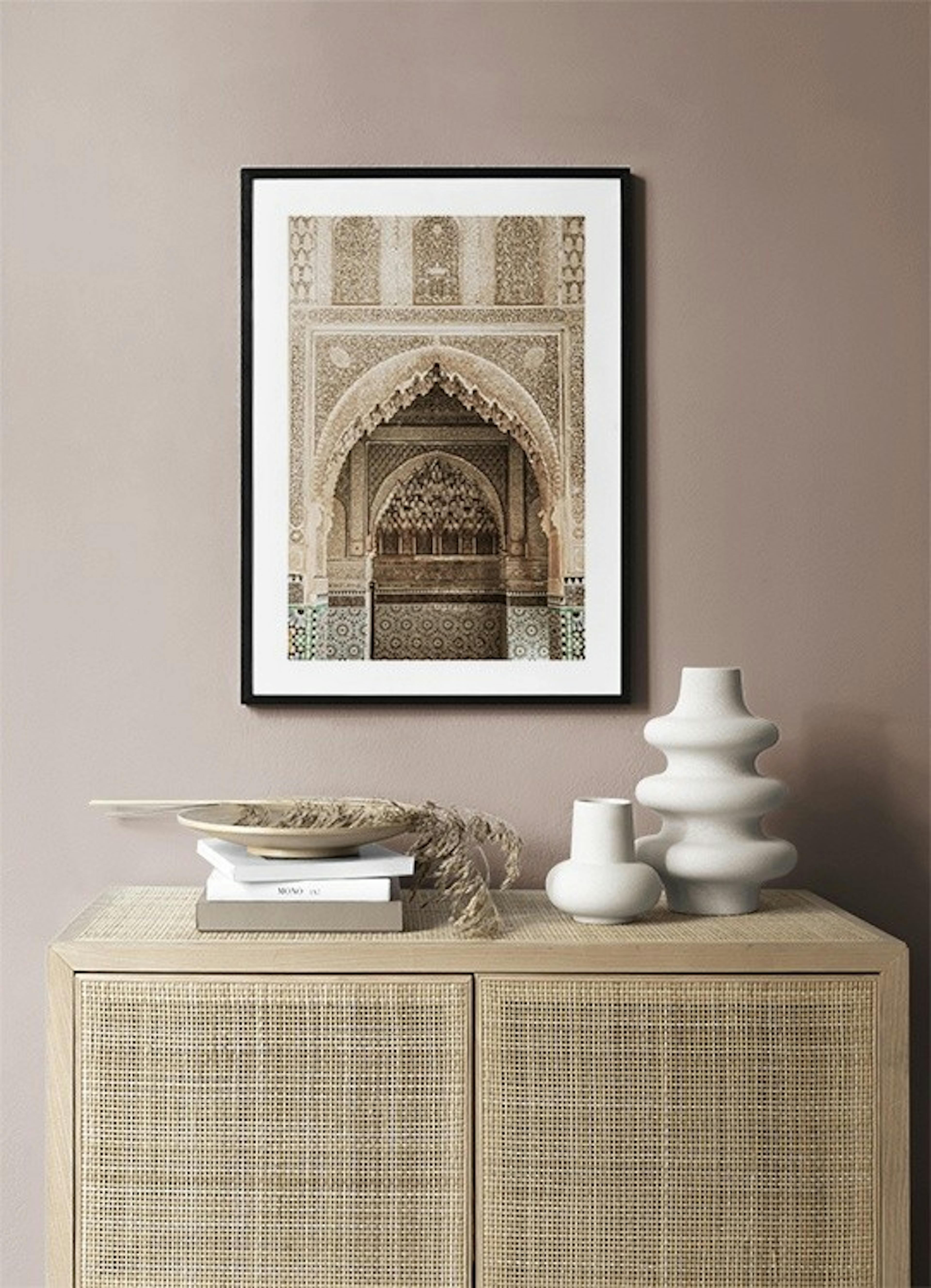 Temple of Marrakech No1 Print