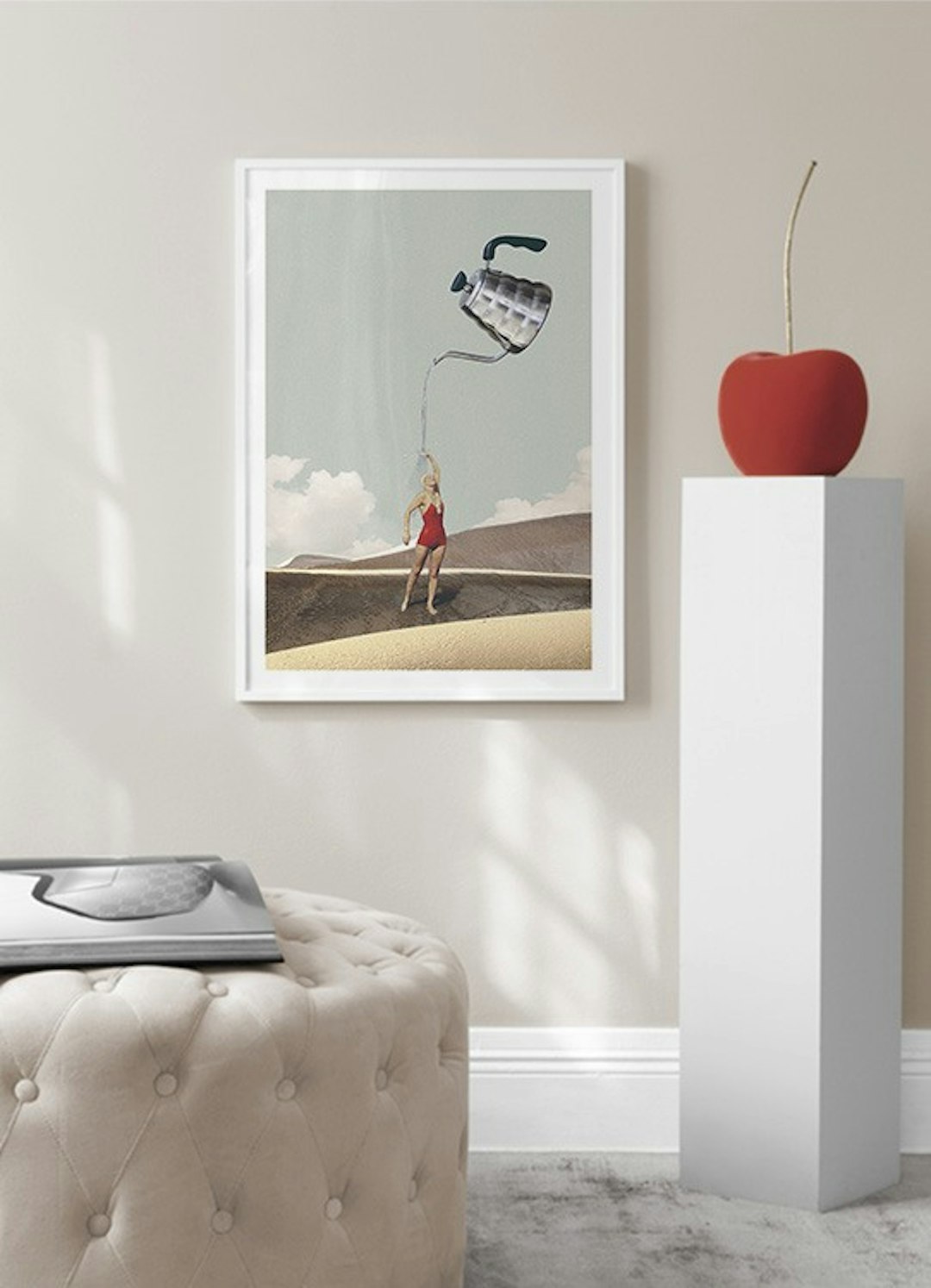 Stay Hydrated Poster Kettle bath