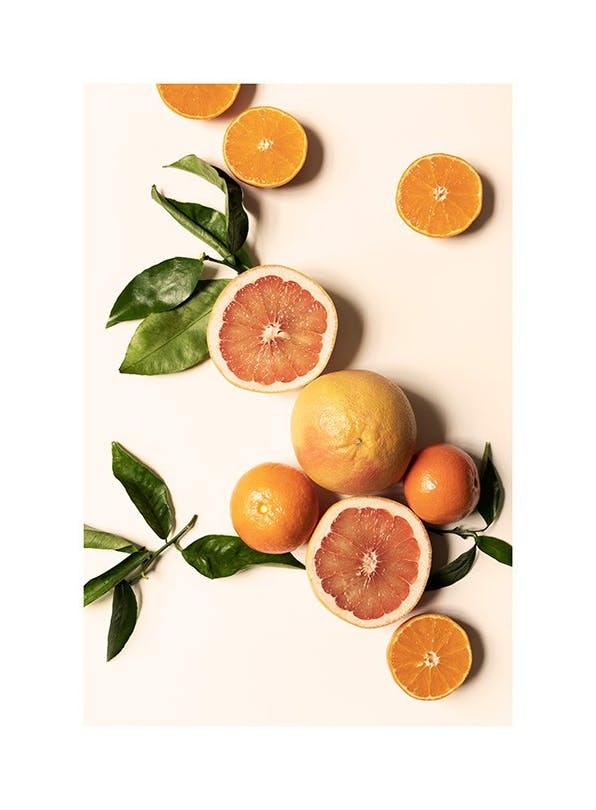 Fresh Citrus No1 Poster (30x40 cm)
