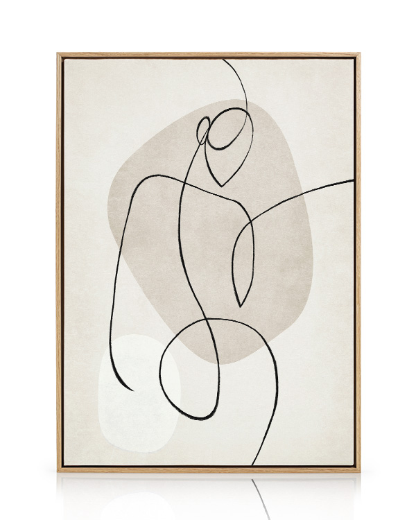 Artful Lines No2 Canvas