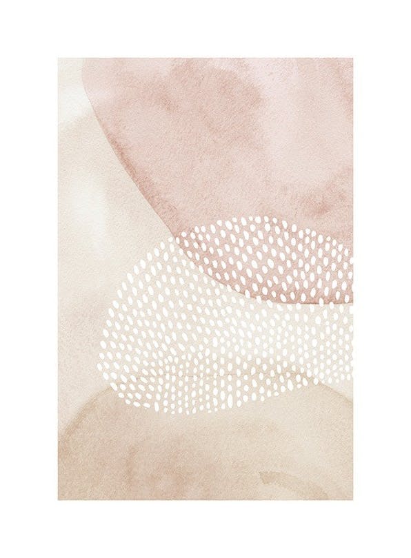 Sheer Shapes No1 Plakat (50x70 cm)- Sztuka abstrakcyjna