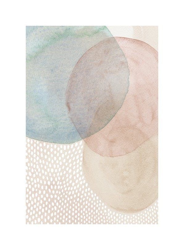 Prints - Sheer Shapes No2 Print (30x40 cm) - Abstract art prints