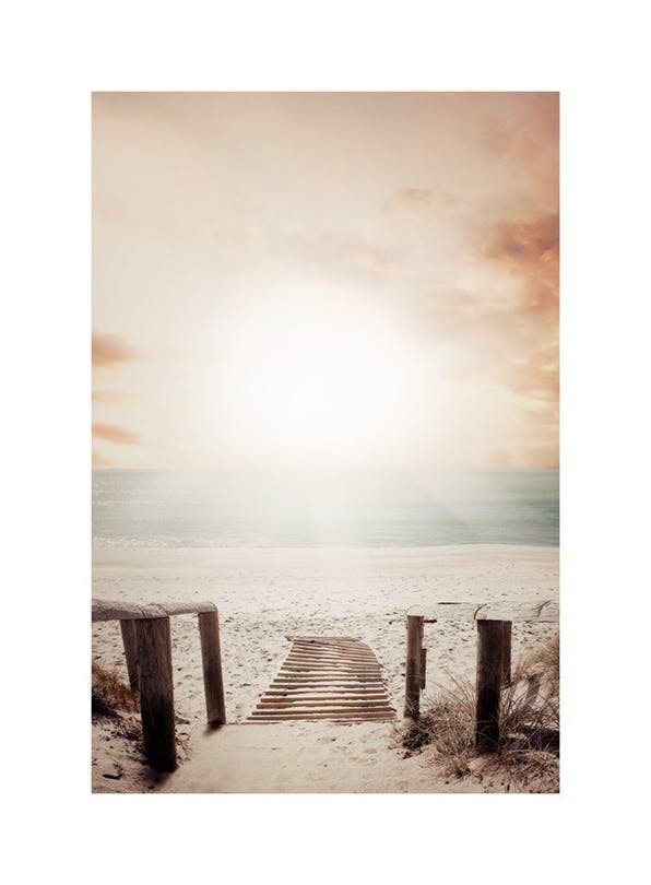 Walkway Poster (30x40 cm)- Quadri con mari