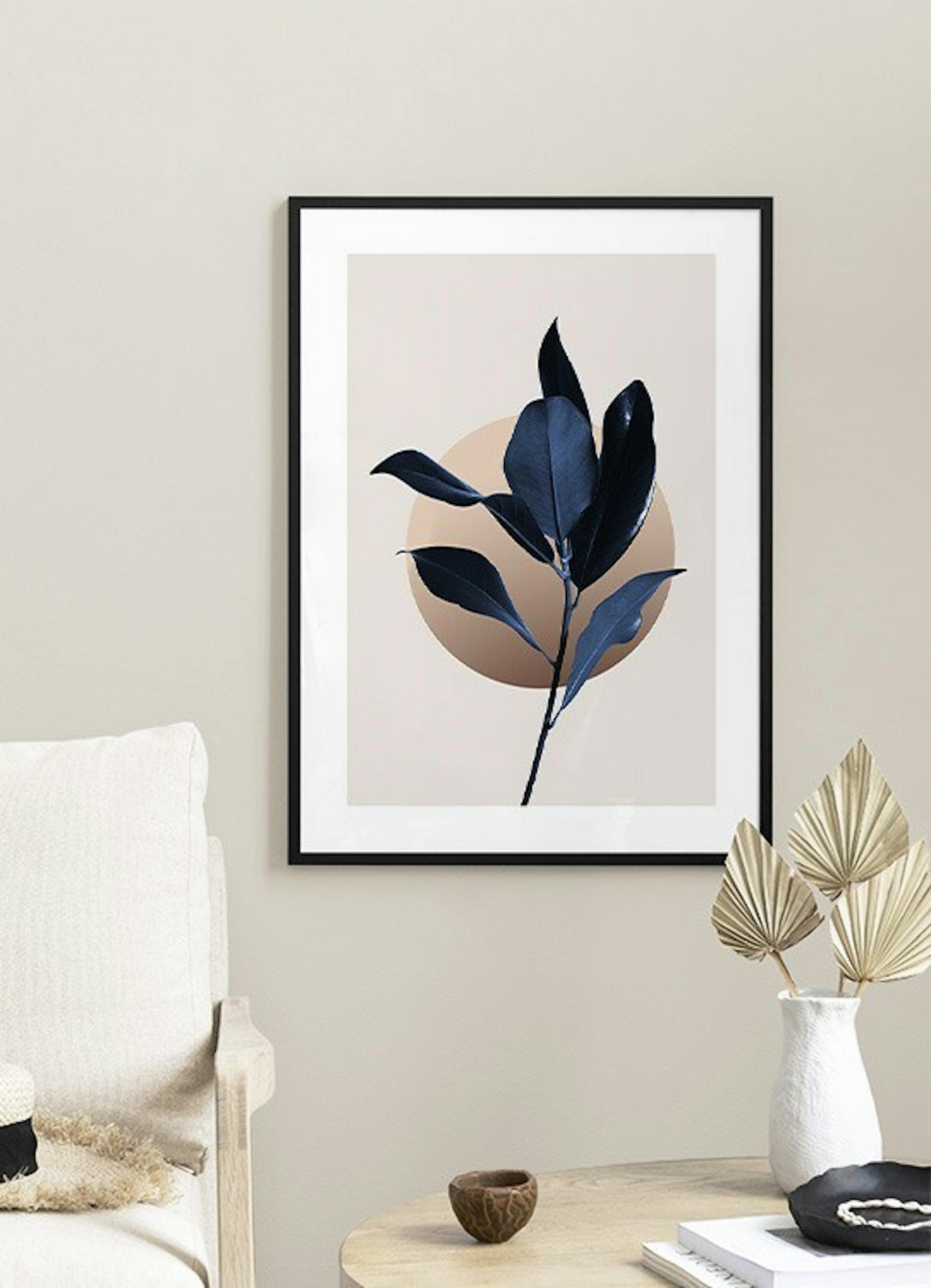 Blue Magnolia No2 Print