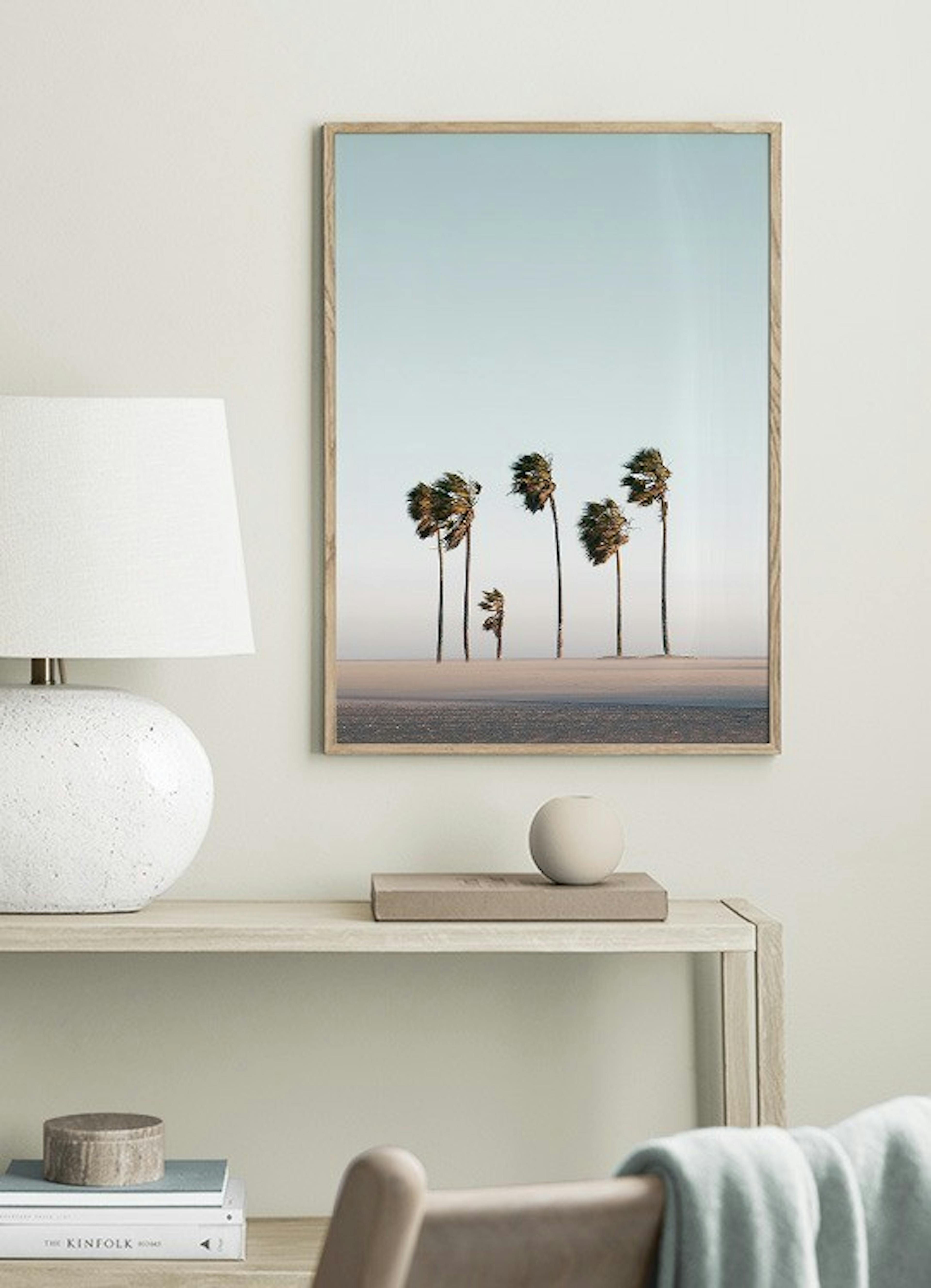 Beach Palms Print