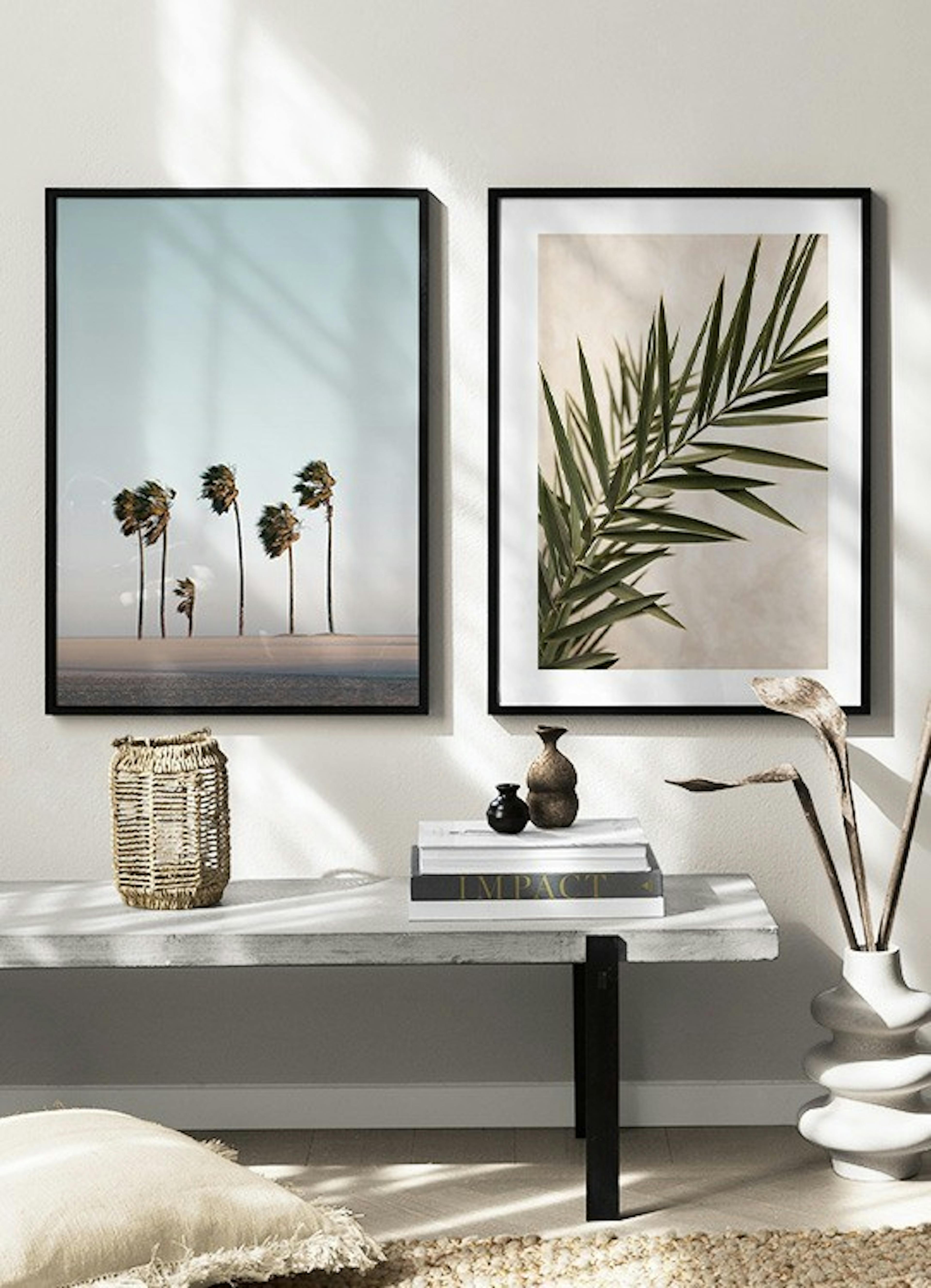 Beach Palms Print